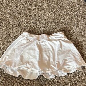 Chic White Skater Skirt